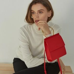 ANGELA ROI | ELLA RING HANDLE | VEGAN | RED